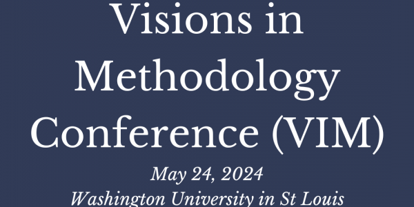 Visions in Methodology Conference
