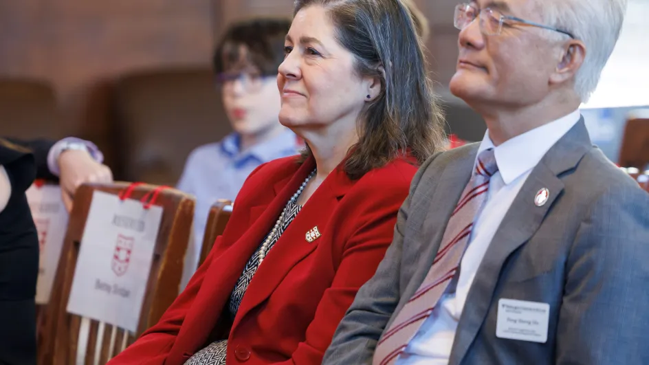 Photo Dean Hu in the audience